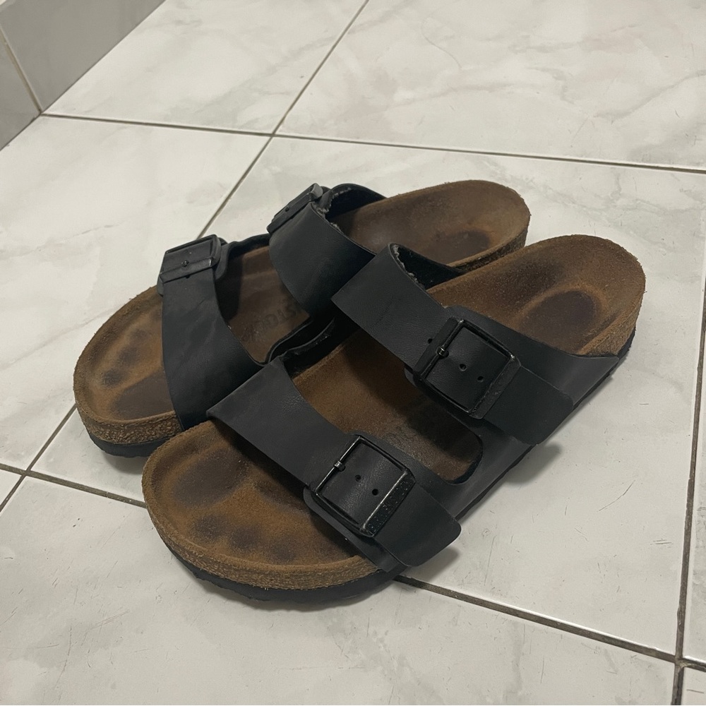 Black Birkenstock Sandal/ Slides size 36